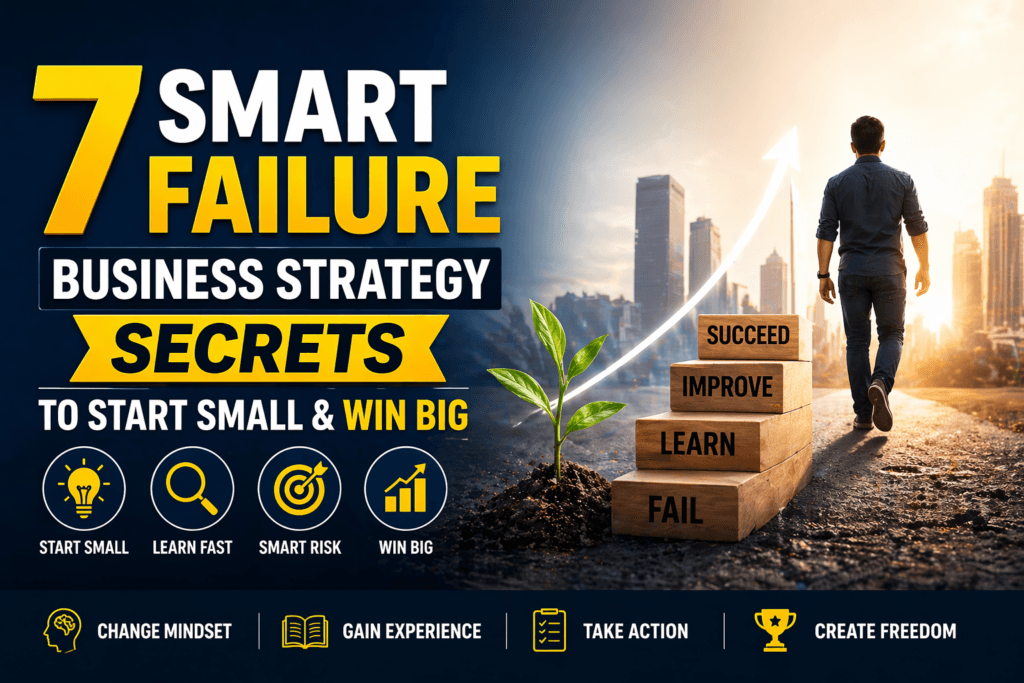 7 Smart Failure Business Strategy Lessons to Start a Low-Risk Business