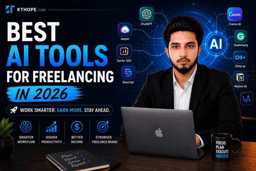 Best AI tools for freelancing in 2026 — honest guide by Hashim Shah at KTHope.com