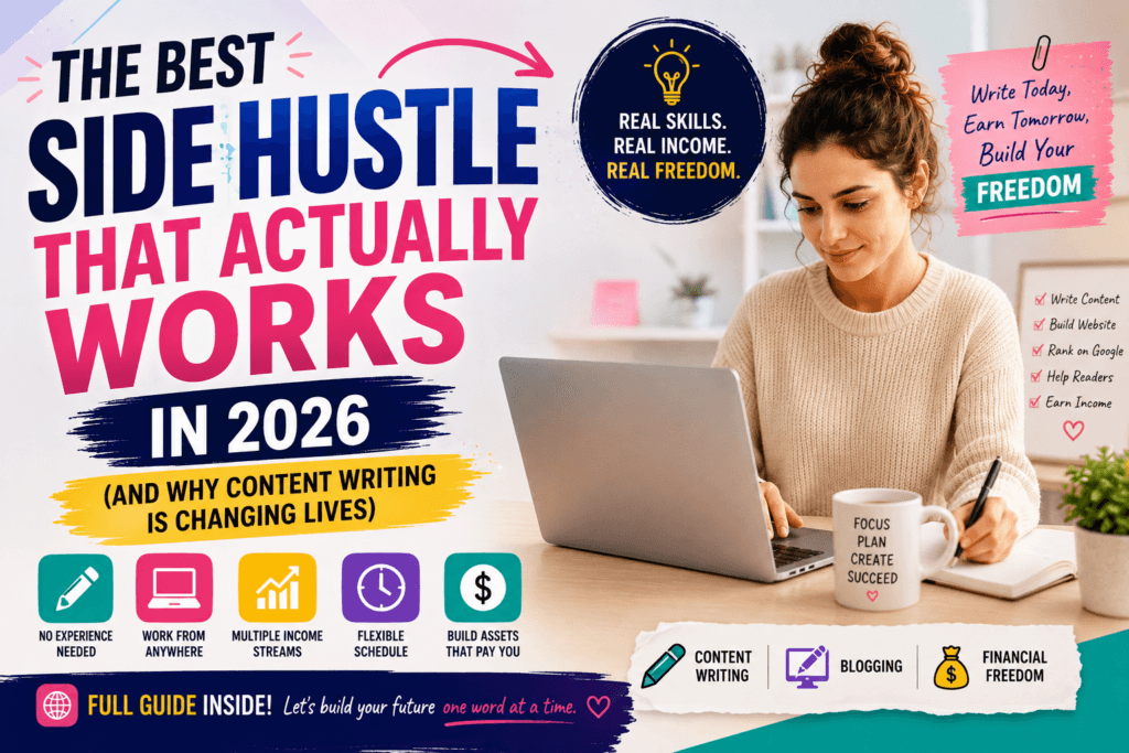 Best Side Hustle That Actually Works in 2026