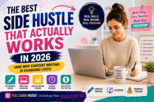 Best Side Hustle That Actually Works in 2026