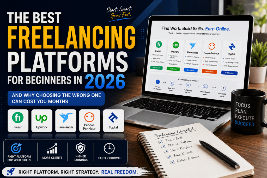 Best freelancing platforms for beginners in 2026 — complete guide by KTHope.com