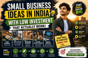 small business ideas in India with low investment for beginners starting from home