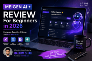 meigen ai review for beginners in 2026 – complete honest guide by Hashim Shah